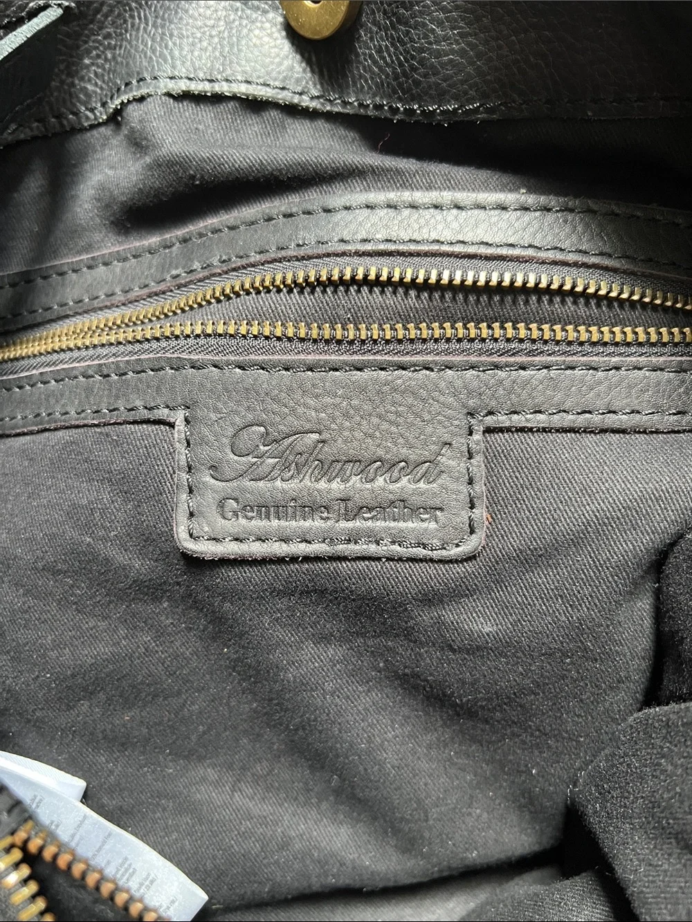Woven Shoulder Bag in Black with Adjustable Strap